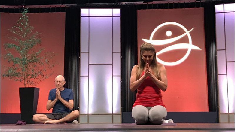 Mindfulness is in important part of Stacey's approach to yoga